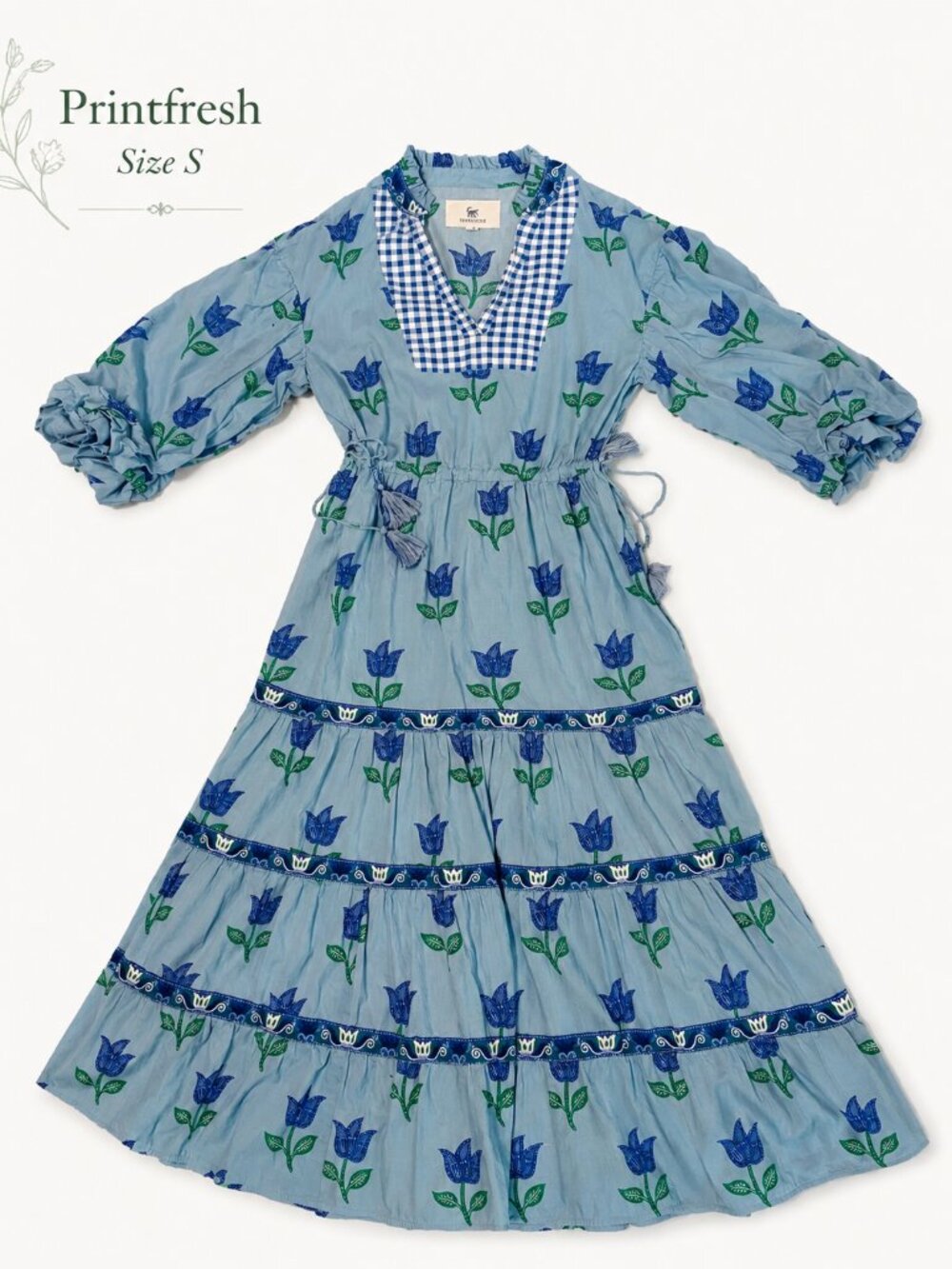 Printfresh Midi Dress Size S